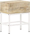 vidaXL - Nachtkastje - 40x30x50 - cm - massief - mangohout