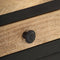 vidaXL - Nachtkastje - 40x30x50 - cm - massief - mangohout