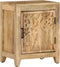 vidaXL - Nachtkastje - 40x30x50 - cm - massief - mangohout