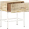 vidaXL - Nachtkastje - 40x30x50 - cm - massief - mangohout