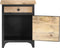 vidaXL - Nachtkastje - 40x30x50 - cm - massief - mangohout