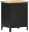 vidaXL - Nachtkastje - 40x30x50 - cm - massief - mangohout