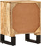 vidaXL - Nachtkastje - 40x30x50 - cm - massief - mangohout