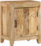 vidaXL - Nachtkastje - 40x30x50 - cm - massief - mangohout
