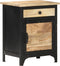vidaXL - Nachtkastje - 40x30x50 - cm - massief - mangohout