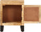 vidaXL - Nachtkastje - 40x30x50 - cm - massief - mangohout