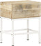 vidaXL - Nachtkastje - 40x30x50 - cm - massief - mangohout