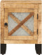 vidaXL - Nachtkastje - 40x30x50 - cm - massief - mangohout