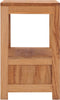 vidaXL - Nachtkastje - 40x30x50 - cm - massief - teakhout