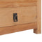 vidaXL - Nachtkastje - 40x30x50 - cm - massief - teakhout