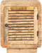 vidaXL - Nachtkastje - 40x30x50 - cm - ruw - mangohout