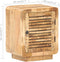 vidaXL - Nachtkastje - 40x30x50 - cm - ruw - mangohout