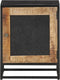 vidaXL - Nachtkastje - 40x30x50 - cm - ruw - mangohout