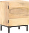 vidaXL - Nachtkastje - 40x30x51 - cm - massief - mangohout
