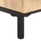 vidaXL - Nachtkastje - 40x30x51 - cm - massief - mangohout