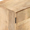 vidaXL - Nachtkastje - 40x30x51 - cm - massief - mangohout