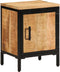 vidaXL - Nachtkastje - 40x30x52,5 - cm - massief - ruw - mangohout