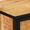 vidaXL - Nachtkastje - 40x30x52,5 - cm - massief - ruw - mangohout