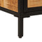 vidaXL - Nachtkastje - 40x30x52,5 - cm - massief - ruw - mangohout