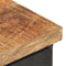 vidaXL - Nachtkastje - 40x30x52 - cm - ruw - mangohout