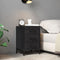 vidaXL - Nachtkastje - 40x30x55 - cm - gerecycled - massief - grenenhout
