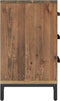 vidaXL - Nachtkastje - 40x30x55 - cm - gerecycled - massief - grenenhout - bruin