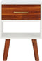 vidaXL - Nachtkastje - 40x30x57 - cm - massief - acaciahout