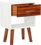 vidaXL - Nachtkastje - 40x30x57 - cm - massief - acaciahout