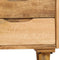 vidaXL - Nachtkastje - 40x30x59,5 - cm - massief - mangohout