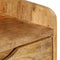 vidaXL - Nachtkastje - 40x30x59,5 - cm - massief - mangohout