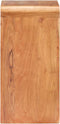 vidaXL - Nachtkastje - 40x30x60 - cm - acaciahout - met - honingafwerking