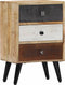 vidaXL - Nachtkastje - 40x30x60 - cm - massief - mangohout
