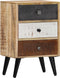vidaXL - Nachtkastje - 40x30x60 - cm - massief - mangohout