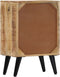 vidaXL - Nachtkastje - 40x30x60 - cm - massief - mangohout
