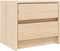 vidaXL - Nachtkastje - 40x31x35,5 - cm - massief - grenenhout