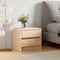 vidaXL - Nachtkastje - 40x31x35,5 - cm - massief - grenenhout
