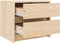 vidaXL - Nachtkastje - 40x31x35,5 - cm - massief - grenenhout