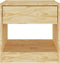 vidaXL - Nachtkastje - 40x31x40 - cm - massief - grenenhout