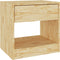 vidaXL - Nachtkastje - 40x31x40 - cm - massief - grenenhout