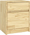 vidaXL - Nachtkastje - 40x31x50 - cm - massief - grenenhout