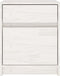 vidaXL - Nachtkastje - 40x31x50 - cm - massief - grenenhout - wit