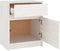 vidaXL - Nachtkastje - 40x31x50 - cm - massief - grenenhout - wit