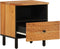 vidaXL - Nachtkastje - 40x33x46 - cm - massief - acaciahout