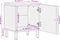 vidaXL - Nachtkastje - 40x33x46 - cm - massief - acaciahout