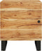 vidaXL - Nachtkastje - 40x33x46 - cm - massief - acaciahout