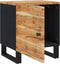 vidaXL - Nachtkastje - 40x33x46 - cm - massief - acaciahout