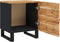 vidaXL - Nachtkastje - 40x33x46 - cm - massief - acaciahout
