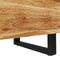 vidaXL - Nachtkastje - 40x33x46 - cm - massief - acaciahout