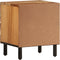 vidaXL - Nachtkastje - 40x33x46 - cm - massief - acaciahout