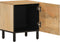 vidaXL - Nachtkastje - 40x33x46 - cm - massief - mangohout